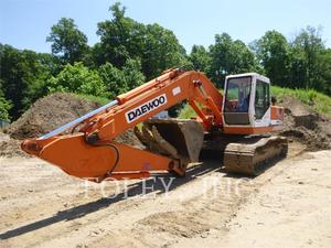 Daewoo 220LC-3, Crawler Excavators, Construction
