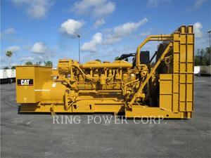 Caterpillar 3516B, Stationary Generator Sets, Construction