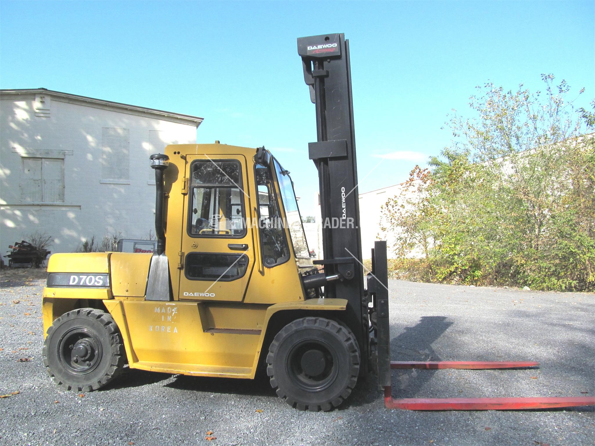 2002 DOOSAN DAEWOO D70S-2 sale in Pennsylvania #254762