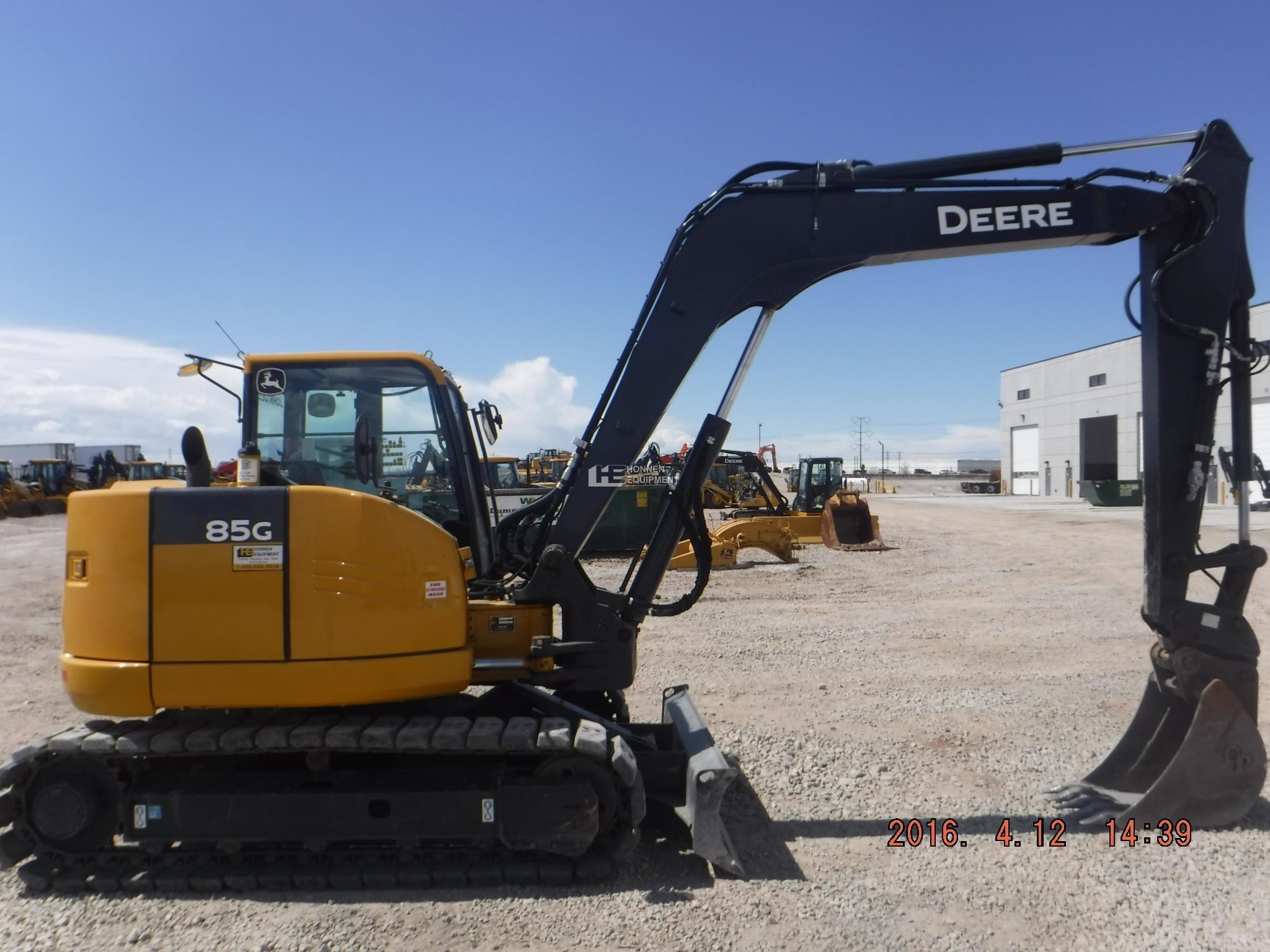 2014 DEERE 85G sale in Colorado