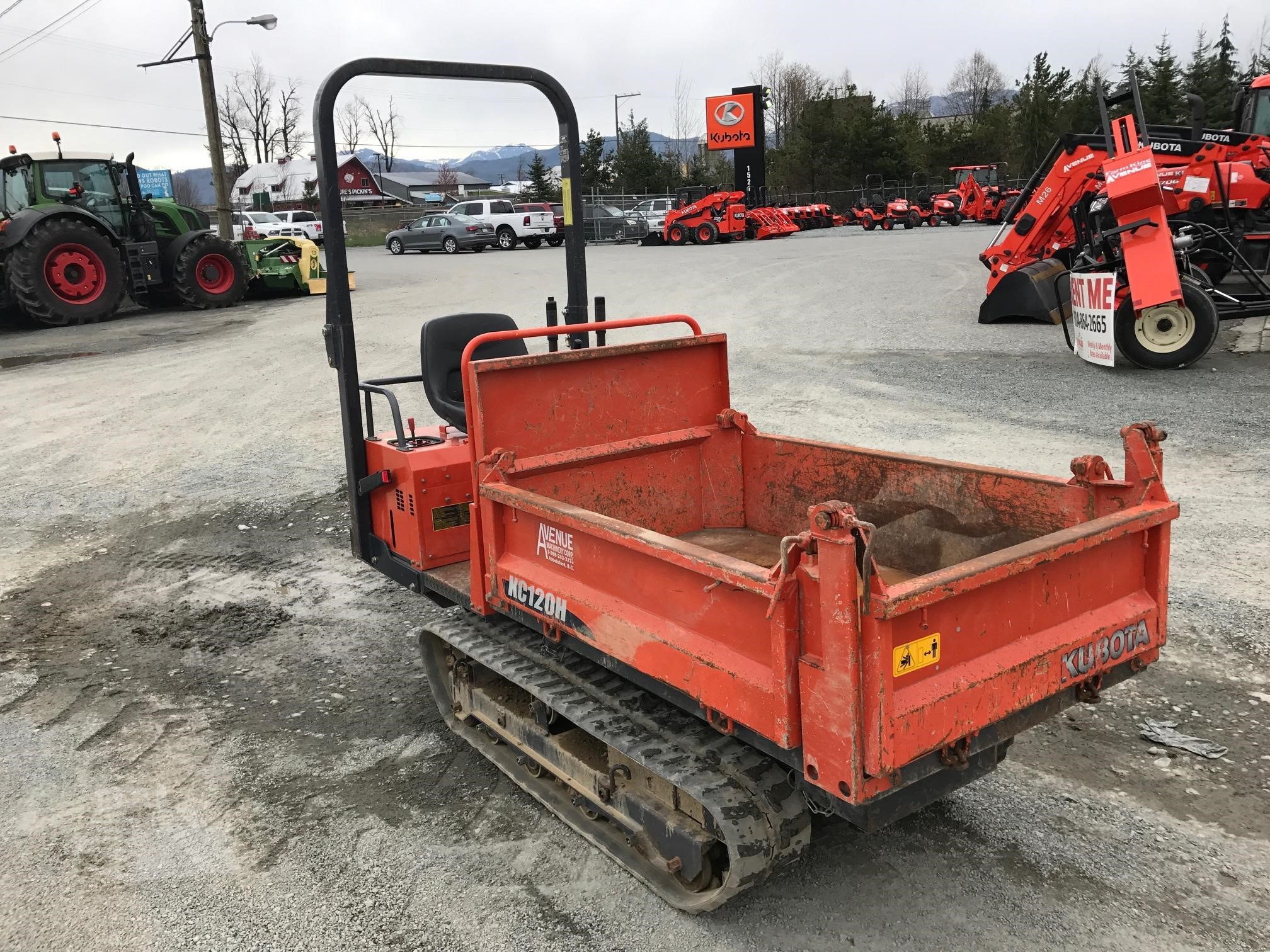 KC120 KUBOTA Heavy sale in Canada