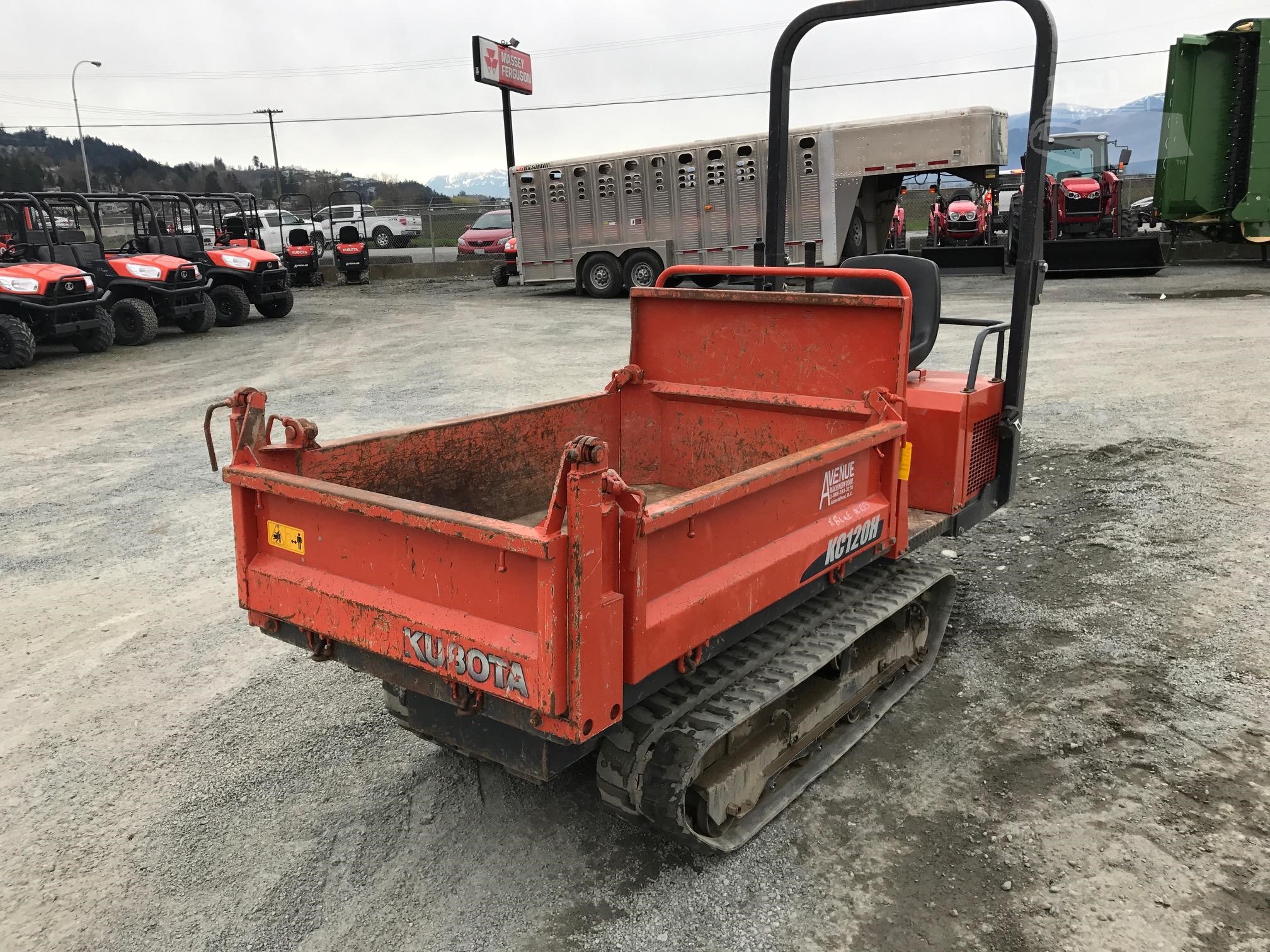 KC120 KUBOTA Heavy sale in Canada