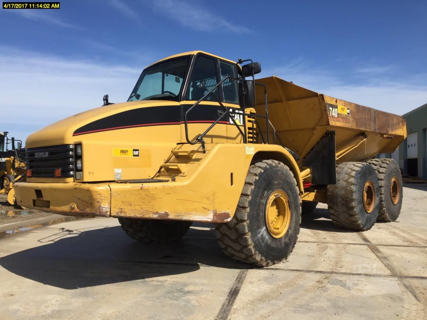 740 CATERPILLAR Heavy sale in Kansas