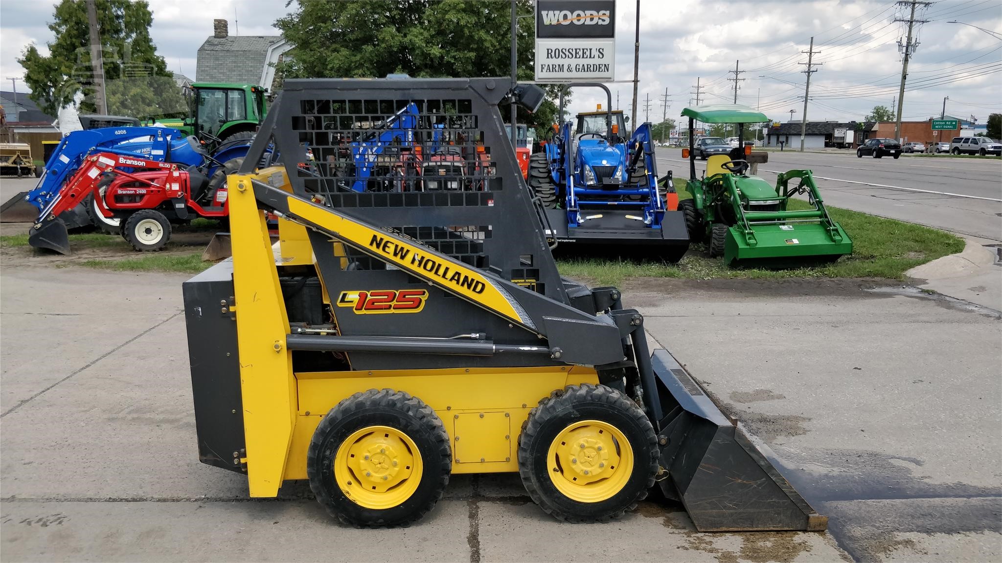 new holland 125 hp