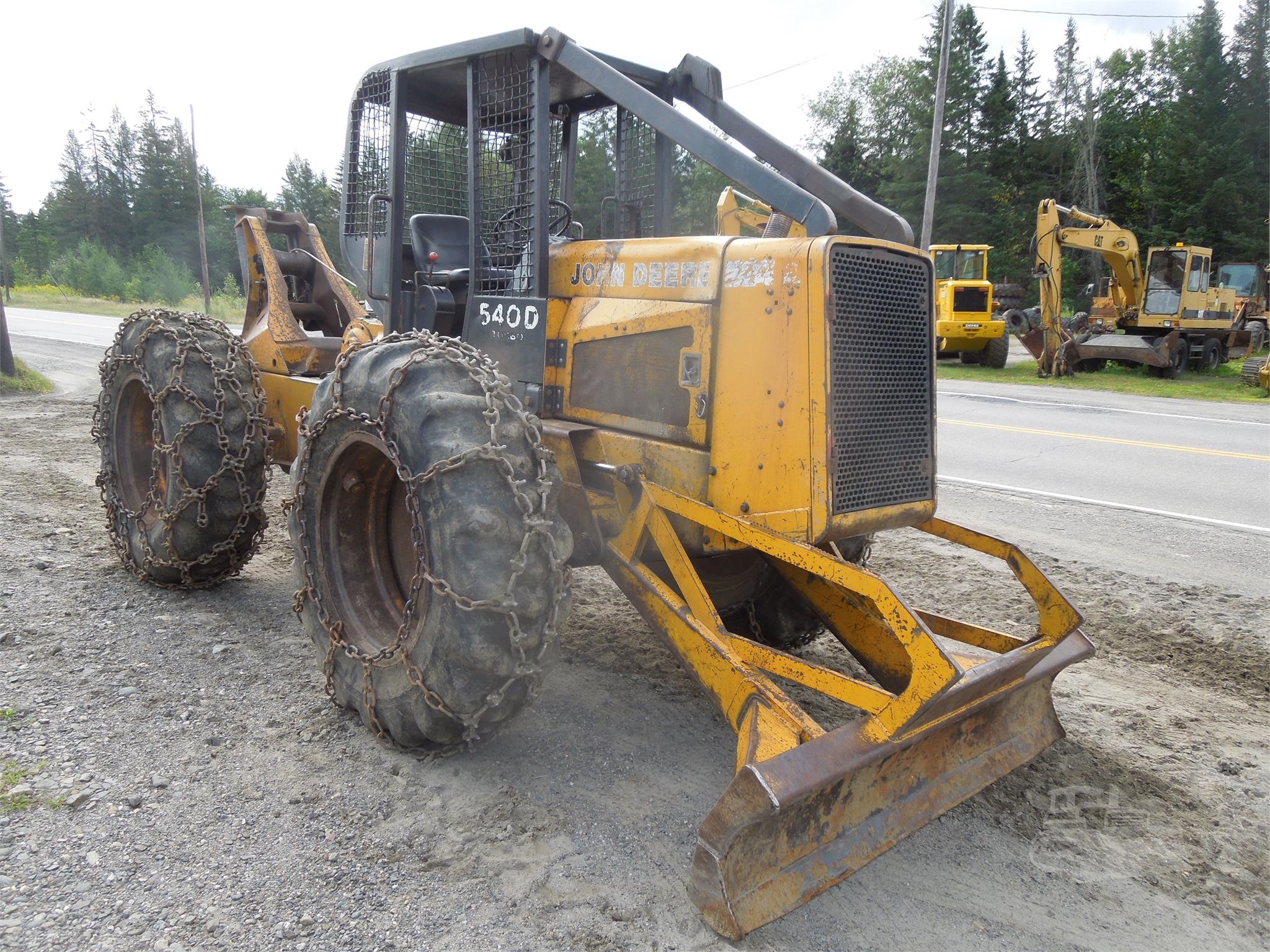 540D DEERE Heavy sale in New Hampshire